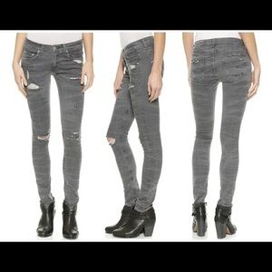 Rag & Bone gray Sandbanks Jean 24 (Altered length)
